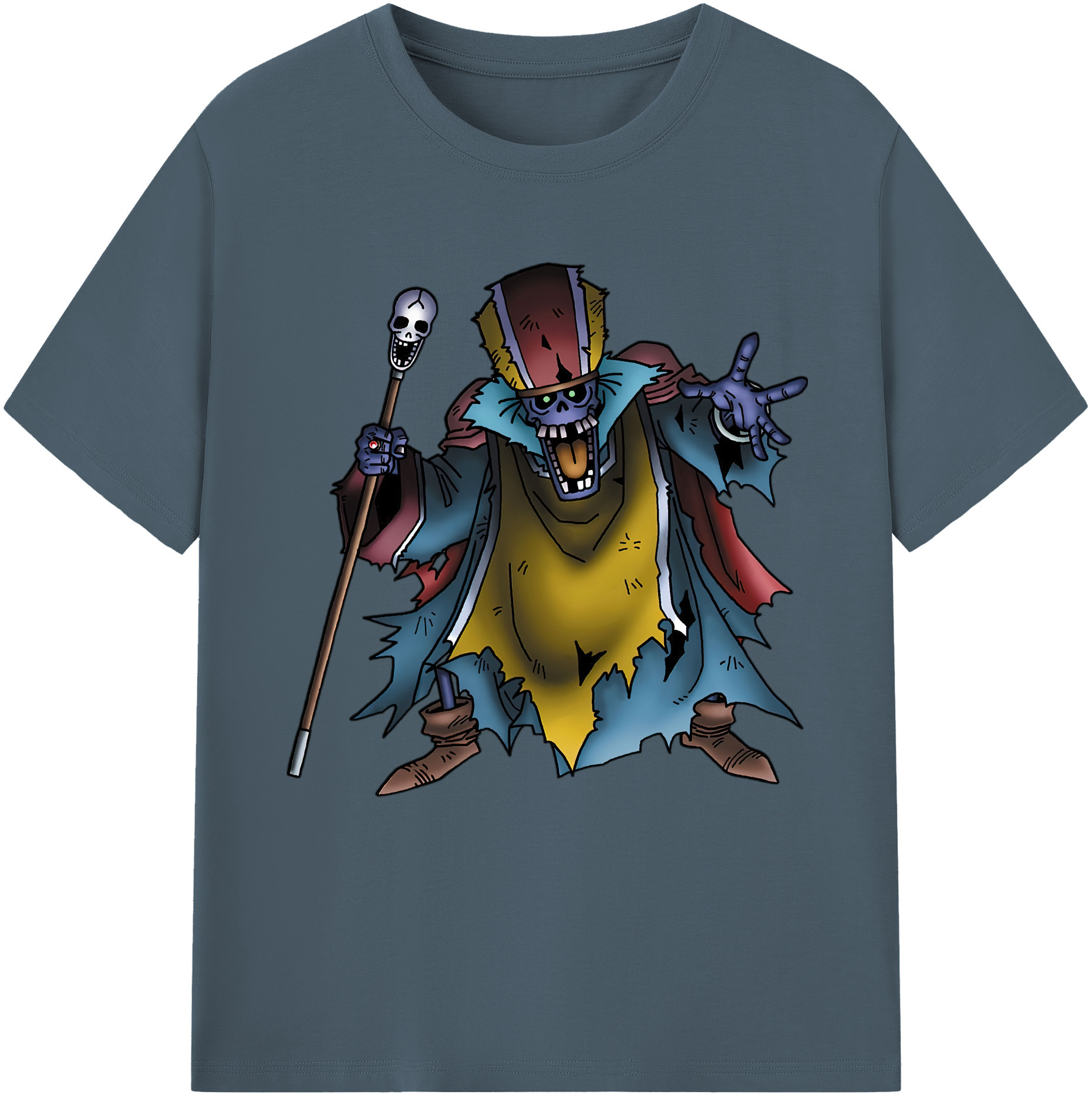 （画像用） ドラゴンクエスト Doragon Kuesuto Dragon Quest 綿100％半袖Tシャツ（フロントプリント）